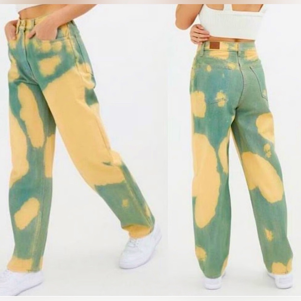 BDG High Waisted Wide Leg Jeans